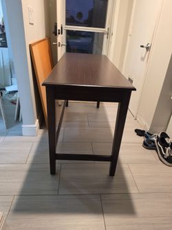 Wooden desk