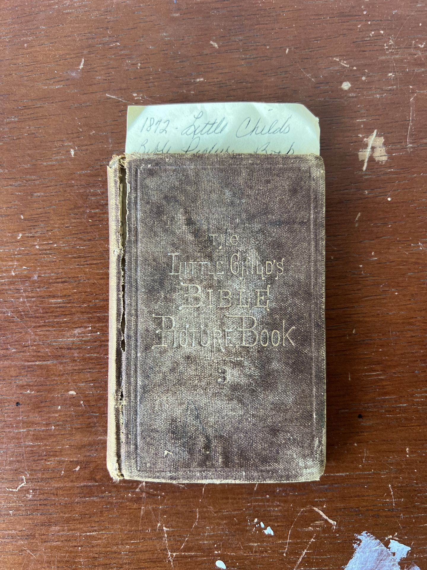 Antique! Rare! 1872 Mrs. D. P. Sanford - The Little Childs Bible Picture Book Part 3