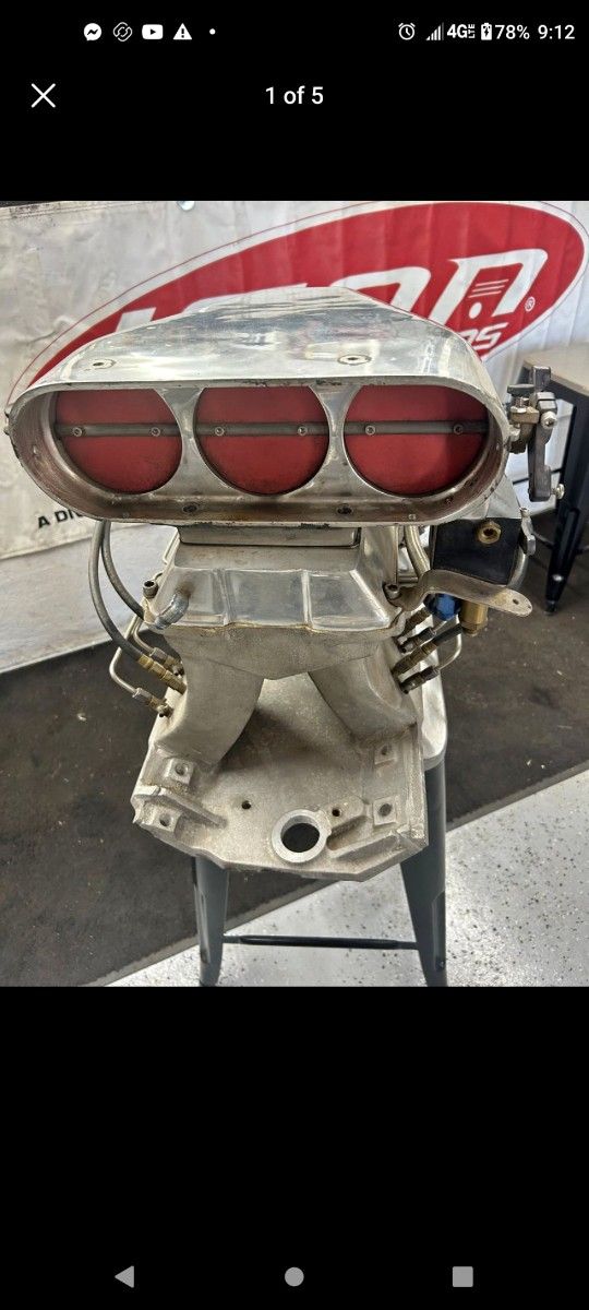 Big Block Chevy Fuel Injection With Bug Catcher