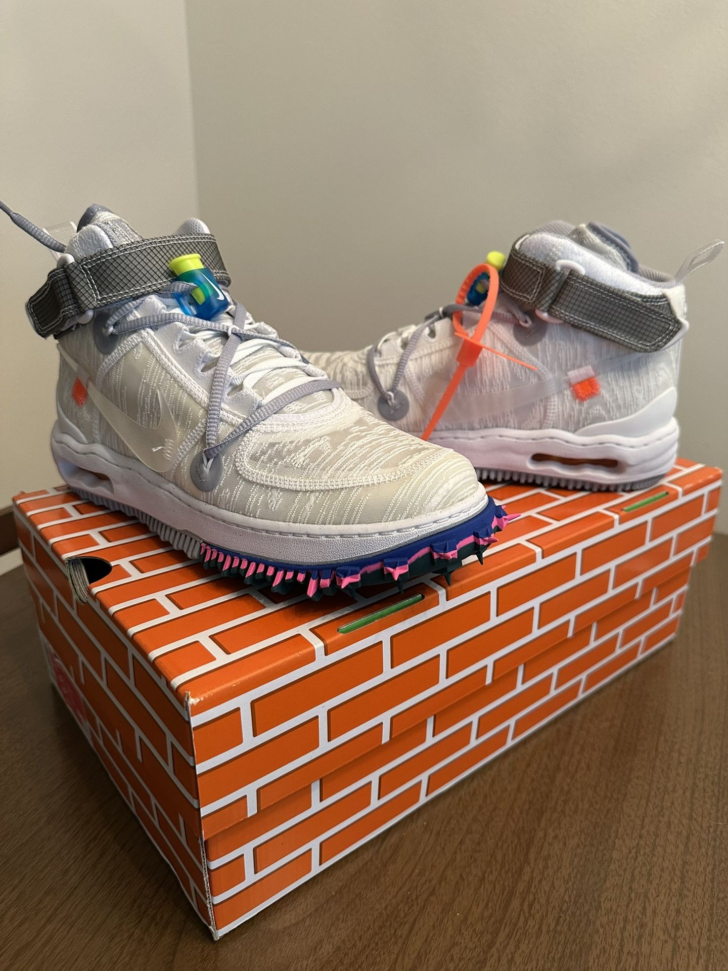 Nike Off-White x Air Force 1 Mid 'White'