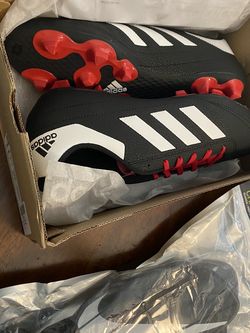 New Soccer Cleats And Shin Guards