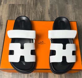 Hermes slides brand new sandals with box and dust cover