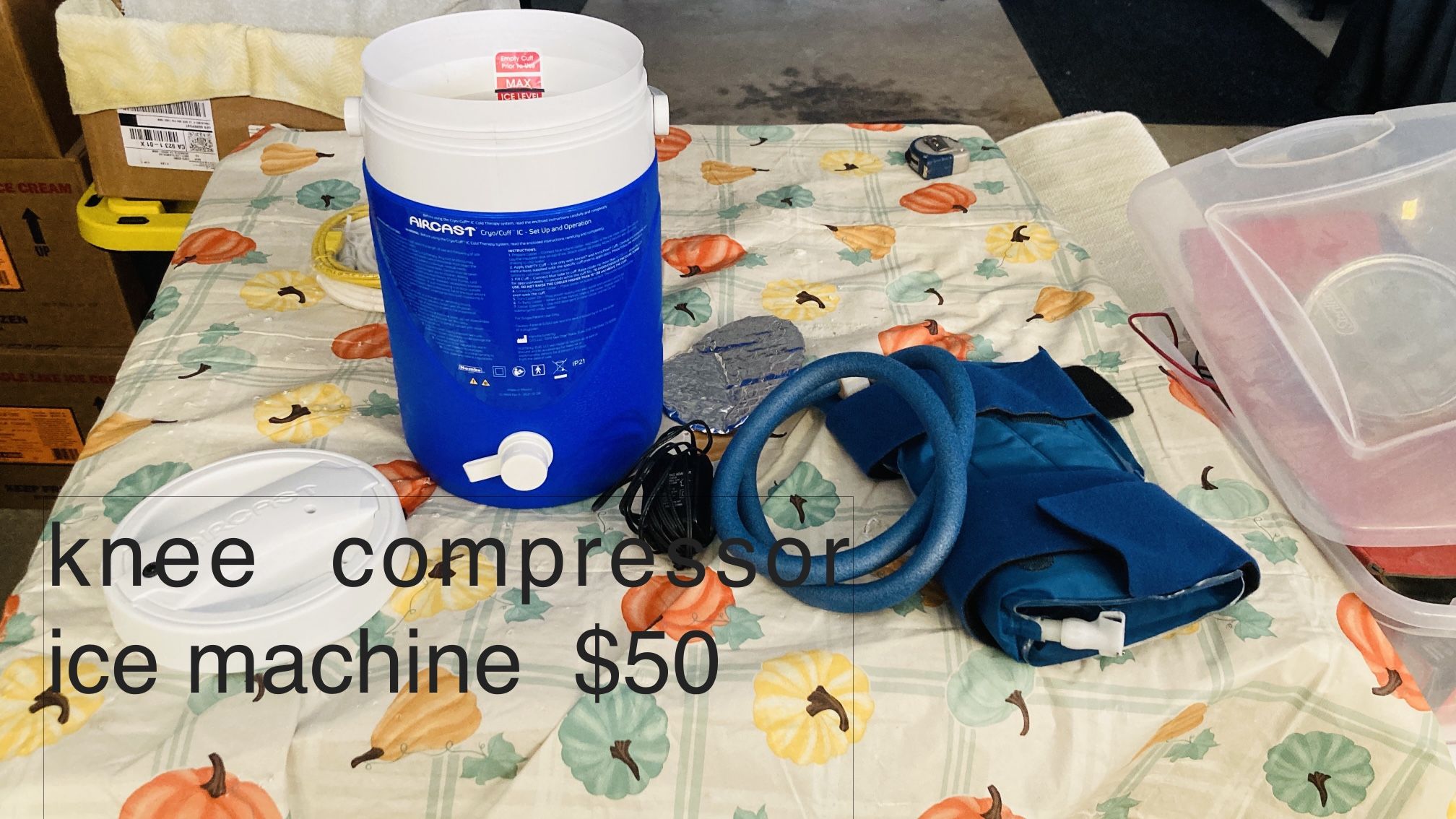 Therapy Ice Machine Knee Compressor