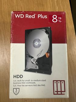 WD Red Plus 8tb HDD