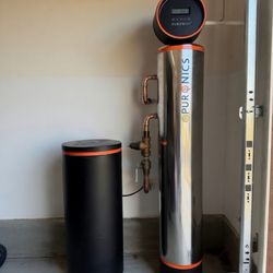 New Puronics Whole House Water Softener + Filtration System with Alkaline RO