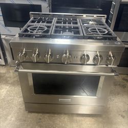 KitchenAid 36 All Gas