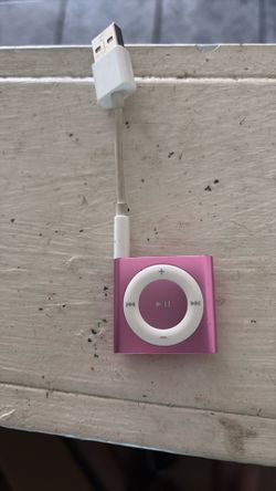 Apple iPod Shuffle Pink with USB Cable