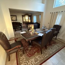 Dining Table With 6 Chairs 