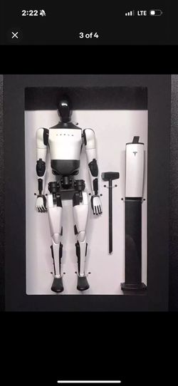 Tesla Bot Action Figure