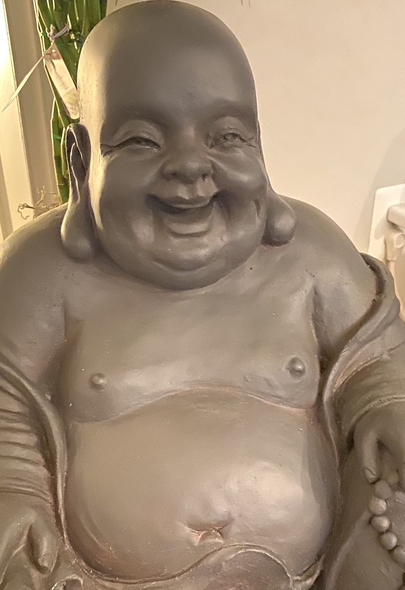 MOVING OUT SALE!!! Happy Sitting Buddha Statue