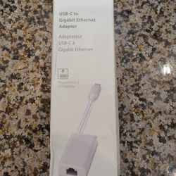 Brand New - Moshi USB C To Gigabit Ethernet Adapter