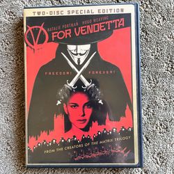 DVD V For Vendetta Two Disc Special Edition