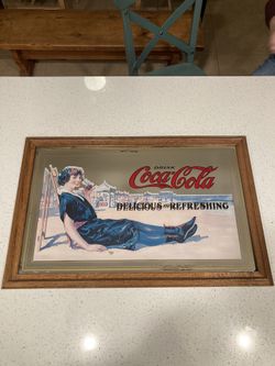Vintage Coke Mirror