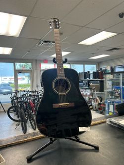 Fender DG-11E Acoustic Electric Guitar Black