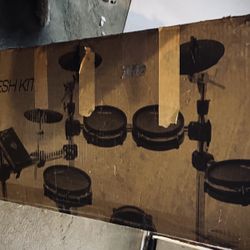 9 Piece Electric Drum Set   