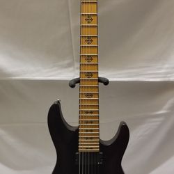 Schecter Jeff Loomis Signature-7FR with EMG Pickups Vampyre Red Satin 7 String Electric Guitar