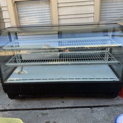 Glass Refrigerator Display 