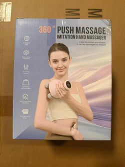 Handheld Deep-Tissue Muscle Massage Gun – 6-Speed Percussion Massager – Open Box