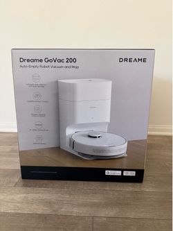 Dreame GoVac 200 Robot Vacuum & Mop with Auto-Empty - Brand New Sealed
