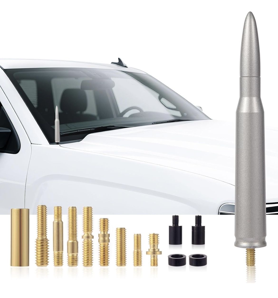Xinhongfei Car Bullet Antenna car Exterior Accessories Matte Process for Truck Radio Antenna for Truck SUV