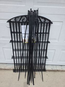 42" 10 panel dog / garden fence