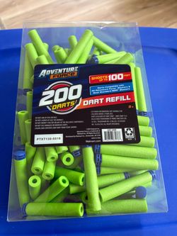Adventure Force 200 Foam Darts Refills Storage Container Included