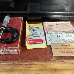 Starrett Metric Micrometer