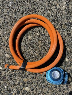 HOSE & REGULATOR LOW PRESSURE BURNER SET FOR GAS GRILL & PROPANE GRILLS