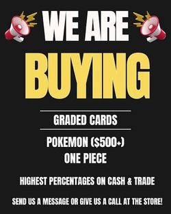 BUYING SPORTS CARDS , POKEMON , ONE PIECE YUGIOH