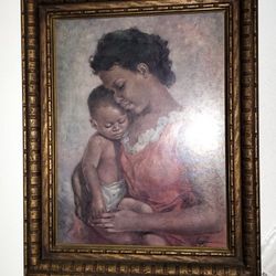 Mother and Child -  Dutch Artist Leo Jansen