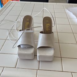 New High Heels  With Laces