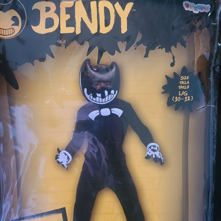 Bendy INK demon Costume 10-12