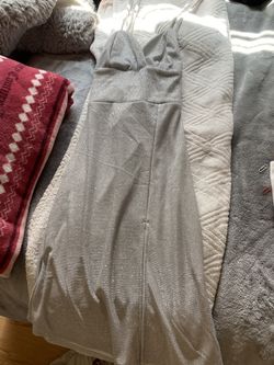 Sliver Sparkly Dress