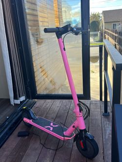 Pink Electric Scooter