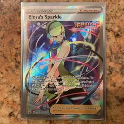 Elesa’s Sparkle Trainer Pokemon Card