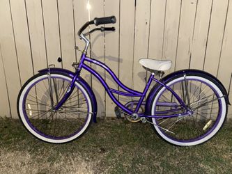 Purple Women’s Beach Cruiser 