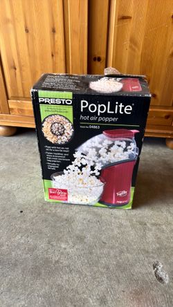Popcorn hot air popper