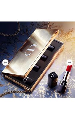 Rouge dior minaudière - limited edition clutch and lipstick set