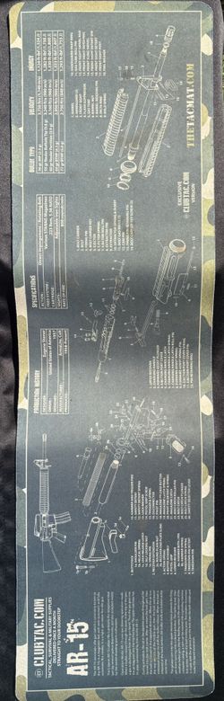 Gun Cleaning Rubber Mat