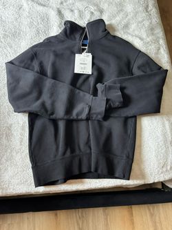 ZARA BASIC QUARTER-ZIP SWEATSHIRT
