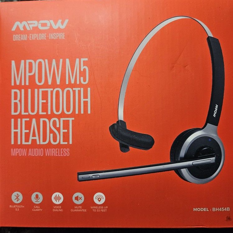 Mpow M5 Bluetooth Headset