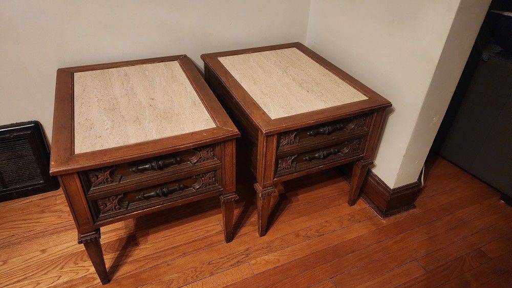 Two End Tables