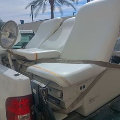 Seat. For nails or toes or relaxation