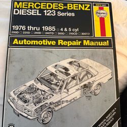 Repair manual Mercedes Benz Diesel 123 series repair manual