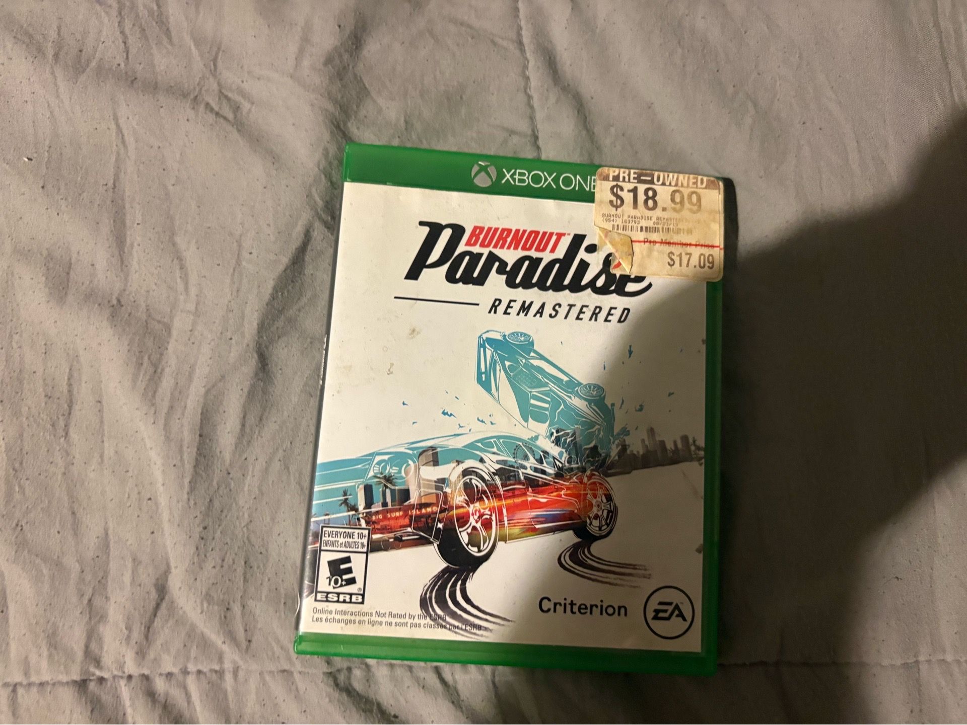 Burnout Paradise Game For Xbox One For Sale