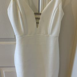 Homecoming Dress Party Mini Dress Sexy Rhinestones medium/small