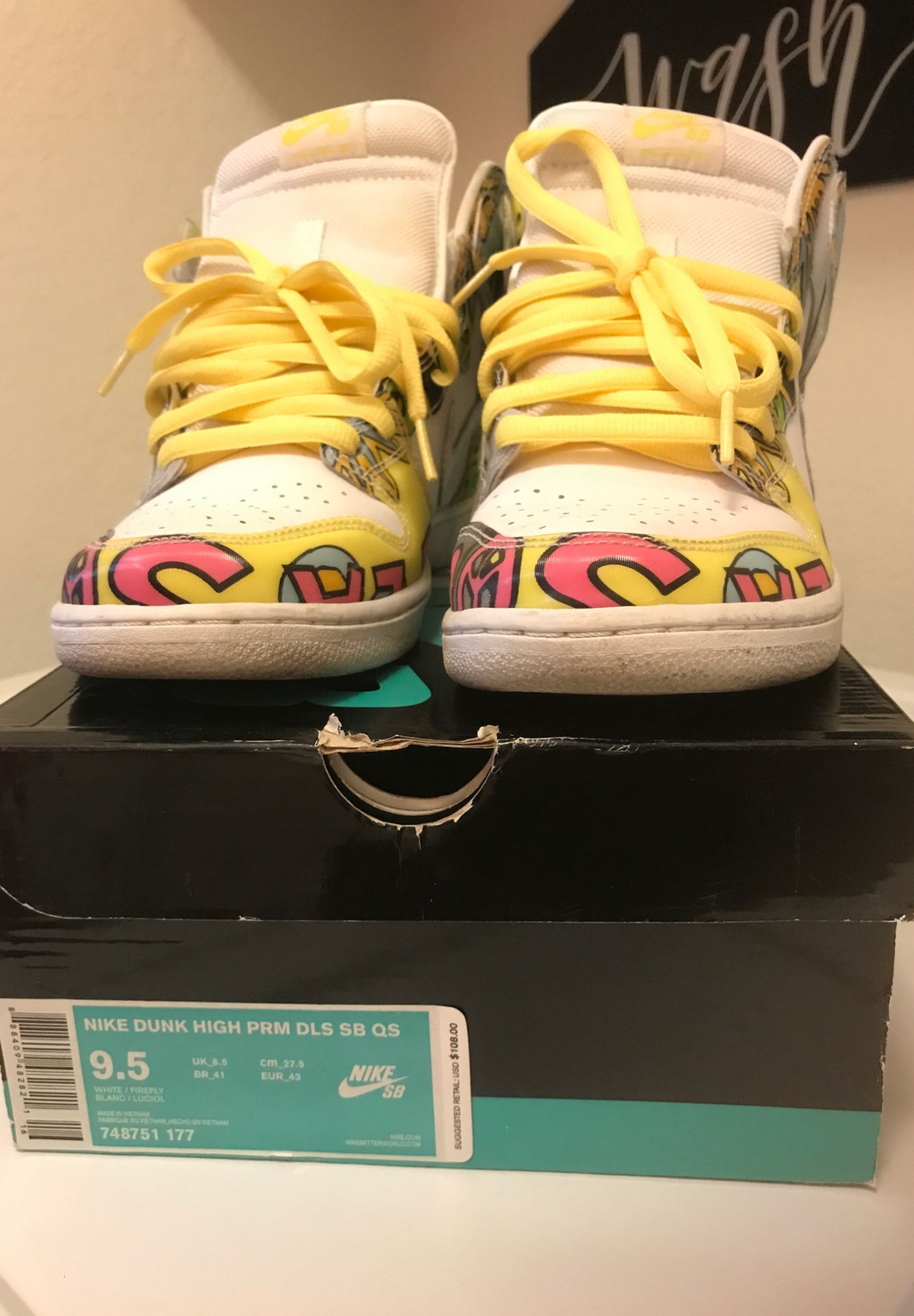 Nike Dunk SB “”De la soul” hi 9.5