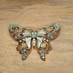 Vintage Avon Butterfly Pin Brooch