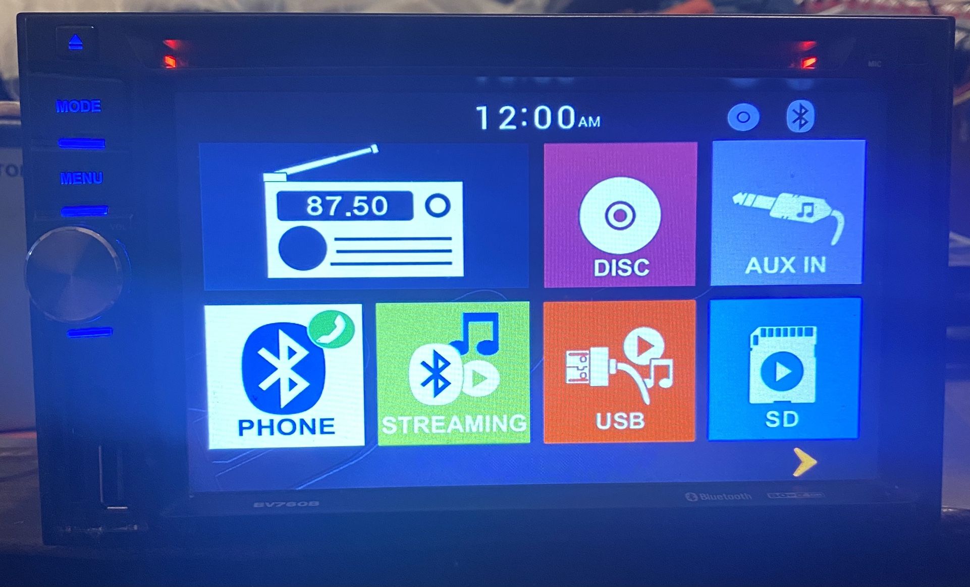 Double Din Touchscreen Car Dvd/cd With Bluetooth And Remote Control