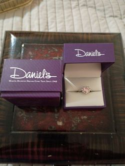 Sterling silver heart ring